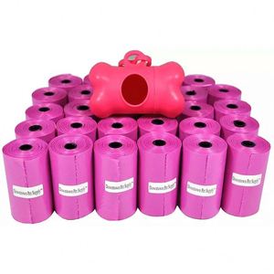 Eco-Friendly <b>Compostable</b> PLA Dog Poo Poop Bags Plastic Dog Waste Disposal Garbage Bags From Manufacturer - Product Image 4