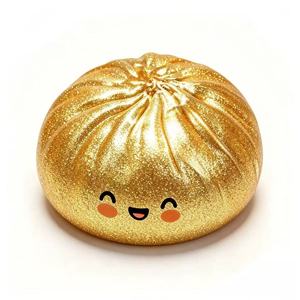 Nuevo Juguete Sensorial Antiestrés Creativo 2026: Squishies de Puré con Puré Brillante y Mini Dumpling en el Interior para Apretar y Estirar - Product Image 3