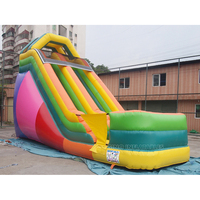 17 'glissière gonflable d'enfants de haute qualité marchande avec le bouchon avant pour l'arrière-cour de famille d'usine gonflable de la Chine