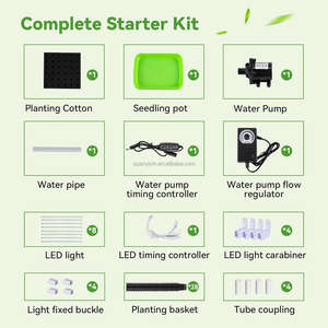 Système de jardinage vertical hydroponique en PP de haute qualité <span class=keywords><strong>pour</strong></span> la culture en <span class=keywords><strong>intérieur</strong></span> et en extérieur TSP-L5-20P-LED - Product Image 5