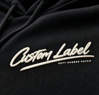 Autocollant de transfert thermique 3D en silicone OEM, logo en caoutchouc surélevé personnalisé, patch thermocollant pour T-shirt, sweat à capuche, uniforme de sport