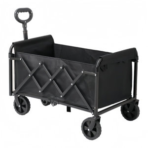 Factory Direct Custom Logo <b>Camping</b> Cart OEM Service Foldable Wagon for Outdoor Beach Heavy Duty Utility <b>Trolley</b> Bulk Order - Product Image 1