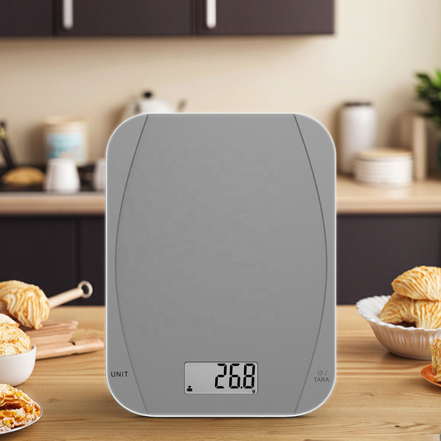 10KG 1g Digital Electric Kitchen Scale Plastic ABS with LCD Display Multi-Purpose Food Weighing Device