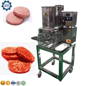 burger kalıplama makinesi Suppliers-En Çok Satan Elektrikli burger patty yapma makinesi/Hamburger eti pasta yapma makinesi