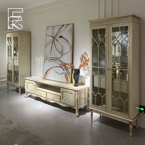 Sofá Europeo Francés de Lujo, Tallado a Mano, Tapizado en Tela, de Madera de Haya Maciza, para Sala de Estar, Salón, Villa, Estilo <span class=keywords><strong>Palacio</strong></span>, Personalizado de Alta Gama - Product Image 6
