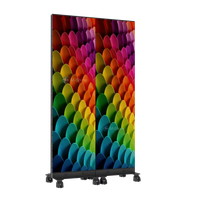 Écran d'affichage numérique LED COB couleur M-Shine série UT-C 600x2025, luminosité 600/1000 nits, pour intérieur, OEM, ascenseurs, aéroports