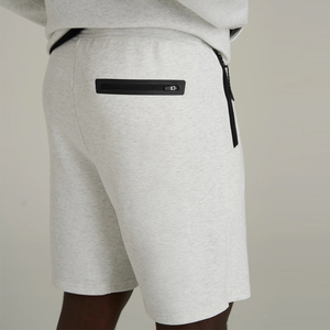 กางเกงขาสั้นผ้าแคนวาสผสมขนแกะสำหรับผู้ชาย สไตล์ลำลอง 100% ผ้าฝ้าย เป็นมิตรกับสิ่งแวดล้อม แห้งเร็ว ระบายอากาศดี MOQ ต่ำ สไตล์ไฮสตรีท แฟชั่นใหม่มาแรง - Product Image 3