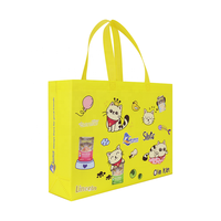 Sac fourre-tout pliable à motif de lettres personnalisé, certifié GRS, sac de shopping écologique non tissé, sac cadeau promotionnel, capacité de 15 kg, recyclable