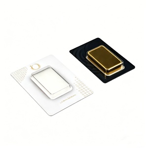Emballage personnalisé pour lingot d'or de 1 gramme, carte blister pour lingot d'or de 1 gramme, emballage blister pour <span class=keywords><strong>argent</strong></span> de 1 once - Product Image 2