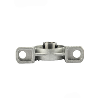Miniatuur flenslager van zinklegering KP08 8 mm zelfinstellende 2-bouts flensmontage P6 precisie voor encoderas