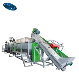 Sevenstars Waste Plastic HDPE PE PP Bottle Recycling And Washing Machine System