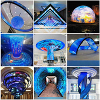 Écran LED en forme de canette pour intérieur, colonne publicitaire mobile sur pied pour centre commercial et magasin de détail