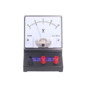 Instrumento de Enseñanza Dejurenhe J0408, Voltímetro de CC de 15V Máx. para Estudiantes de Secundaria/Preparatoria, Medidor de Puntero Duradero - Product Image 4