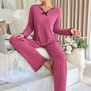 Piyama dan Setelan Tidur Wanita Musim Panas yang Nyaman, Victoria Secrets, Dapat Disesuaikan, Lembut - Product Image 2