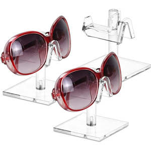 Acrylic Kính mắt khung Riser hiển thị đứng Kính mát Giá kính mát tổ chức Kính mắt chủ Acrylic kính cho mỗi chủ - Product Image 1