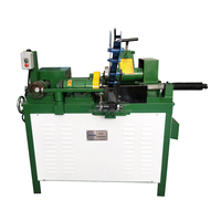 Machine automatique de roulage de filetages pour bases de lampes avec alimentateur vibrant, équipement de formage de filetages de supports d'ampoules de haute précision