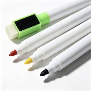 Marcadores de Borrado en Seco No Tóxicos de 8 Colores, Rotuladores Magnéticos para Pizarra Blanca con Borrador para Niños y Estudiantes - Product Image 3