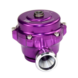 Valve d'échappement universelle TAL 50 mm avec bride V-Band pour amélioration de la performance automobile, en aluminium rouge, noir, violet - Product Image 2