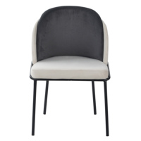 Silla de Comedor de Tela con Diseño Nórdico, Muebles Modernos para el Hogar con Patas de Metal para Restaurantes, Cafeterías y Hoteles