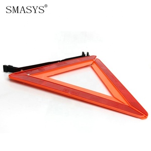 SMASYS ritel keselamatan mobil darurat jalan raya lipat reflektif peringatan segitiga - Product Image 2