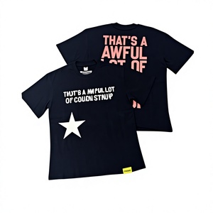 T-shirt décontracté pour homme, coupe classique, manches courtes, imprimé graphique personnalisé, 100 % coton 300g, qualité supérieure, style streetwear - Product Image 3