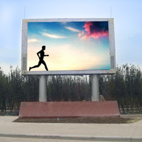 Armoire extérieure en fer étanche P5 P6 P8 P10 LED Panneau d'affichage mural LED P6 P8 P10 LED Signalisation et affichage numériques