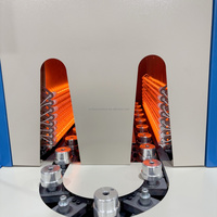 Machine de soufflage de bouteilles PET semi-automatique à deux cavités, économique, capable de fabriquer des bouteilles d'eau minérale, des bouteilles de boissons, des bouteilles de jus