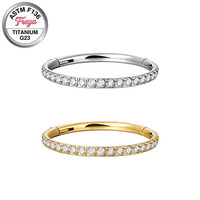Anneaux de nez Freya en titane pour femmes et hommes, anneaux articulés pour septum, cartilage, conque, rook, hélix, tragus, daith