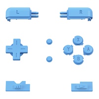 Ensemble de boutons L/R A/B D-Pad pour console NDSL - Kits de boutons complets de qualité supérieure pour Nintendo DS Lite