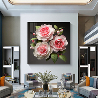 Moderne Luxus Rosenblumen Bilder & Drucke Leinwand Digitaldruck Design Hochwertige Heimdekoration Gemälde Wandkunst