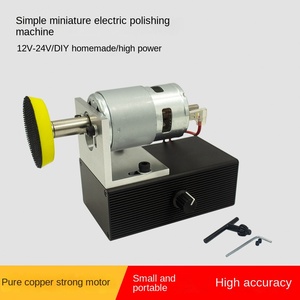 Mini máquina pulidora <span class=keywords><strong>de</strong></span> Motor eléctrico <span class=keywords><strong>de</strong></span> CC <span class=keywords><strong>de</strong></span> escritorio automático 220V 0.1kW hogar pequeño pulido <span class=keywords><strong>pila</strong></span> agujero lijado cuchillo amoladora - Product Image 5