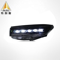 Pièces de voiture modifiées, moule de phares de voiture FQD126, kit de rénovation de phares, couvercle de lentille de phare pour Toyota Highlander 2015-2017