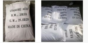 CYA1115A ผงคลอรีน CYA 98.5% CYA <span class=keywords><strong>Cyanuric</strong></span> <span class=keywords><strong>Acid</strong></span> เม็ดมีสารเคมีบำบัดน้ำในสระว่ายน้ำ - Product Image 6
