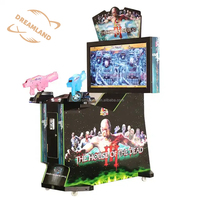 Machine de jeu d'arcade Dreamland Extermination House of the Dead Ultra Firepower Gun Shooting Simulator Aliens