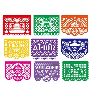 Bannière de <span class=keywords><strong>la</strong></span> journée des pères du piado en plastique, grande taille, décoration, célébration, - Product Image 4