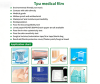 Film TPU transparent de qualité supérieure HN, polyuréthane de qualité optique pour l'impression par transfert thermique DTF, étiquettes, emballages, autocollants