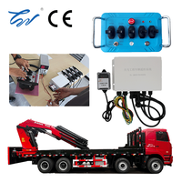 Télécommande à joystick proportionnelle 24V 12V longue portée 5 directions pour machines minières et équipements d'extraction pétrolière