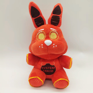 Nouveauté 2023 en gros : Peluche <span class=keywords><strong>FNAF</strong></span> Nightmare Freddy Bear Foxy Springtrap <span class=keywords><strong>Bonnie</strong></span> 20 cm, type chien, pour anniversaire, en sac OPP - Product Image 3