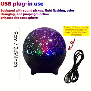 Lámpara Proyector de Estrellas LED, Luz Nocturna, Proyector de Espacio, Luces para Exteriores, Proyector de Cielo Estrellado para Niños - Product Image 6