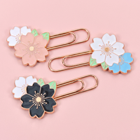 Clips de Papel Metálicos Personalizados al por Mayor, Clips Decorativos Personalizados para Oficina y Escuela, Logotipo Personalizado, Directo de Fábrica