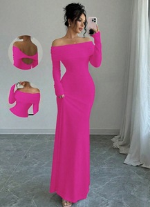 Vestido de Fiesta Largo Elegante y Formal para Mujer, de Poliéster Ecológico, sin Espalda, de IStapromo Gifts - Product Image 6