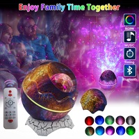 Veilleuse rotatif œuf de dragon pour chambre d'enfant, alimenté par USB, projecteur gypsophila, alimenté par USB