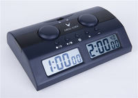 Horloge d'échecs numérique PQ9902C, minuteur de jeu professionnel, multifonction, compte à rebours personnalisable pour les tournois de jeux de société