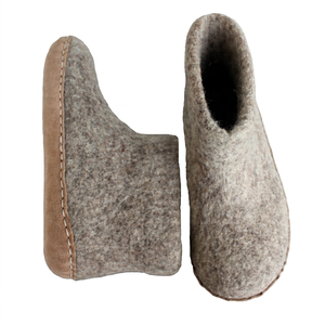 Chaussons en feutre de laine de Nouvelle-Zélande de l'Himalaya, bottines antidérapantes, respirantes, imperméables, unisexes - Product Image 1