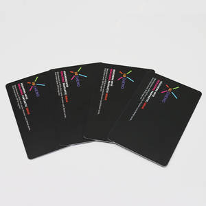 <span class=keywords><strong>Carte</strong></span>-<span class=keywords><strong>cadeau</strong></span> en PVC personnalisée avec code-barres ou code QR et conception d'impression - Product Image 5