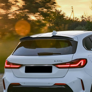 Bmw Rear Spoiler Ducktail Piano <b>Black</b> Carbon Fiber Texture For F40 1 Series M Sport 2019+ <b>Trunk</b> Lip Wing - Product Image 2