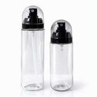 Flacon pulvérisateur rond en PET de 100 ml et 120 ml, imprimé en sérigraphie, pour brume fine, protection solaire, hydratant et nourrissant