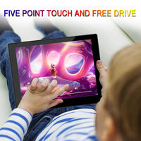 Moniteur Android 32G 60Hz Tablette 10,1 pouces Écran HD IPS LCD Tactile Machine tout-en-un en plastique industriel