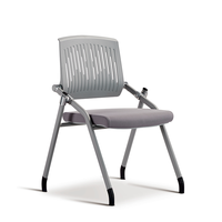 Chaise de réunion empilable pour salle de conférence et de formation, fourniture d'usine de mobilier de bureau moderne