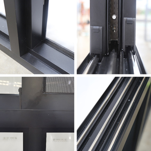 Hihaus New Residential Aluminum Large Sliding Porch <strong>windows</strong> with Mosquito Net